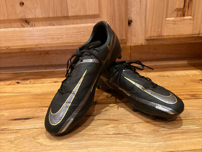 Nike Phantom GT2 Academy FG Black Soccer Cleats Mens US Size 7.5   DA4433-007