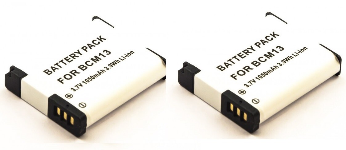 Battery for Panasonic Lumix DMW-BCM13 DMW-BCM13E 3.6V 1050mAh Li-Ion