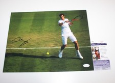 ANDY MURRAY HAND SIGNED AUTHENTIC 11X14 PHOTO B JSA COA 2013 WIMBLEDON CHAMP