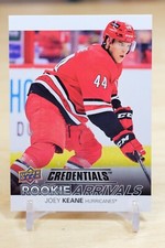 2021-22 Upper Deck Credentials - Rookie Arrivals #RA-21 Joey Keane