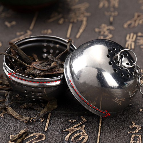 Strainer Mesh Filter Tea Infuser Stainless Steel Ball Tea Leak Loose Tea Hook - Picture 7 of 17