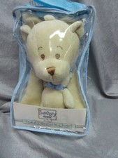 GANZ BABY GEAR PLUSH TEDDY BEAR 12" - 48" GROW CHART- BLUE - NEW