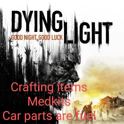 Dying Light 1 PS4 Crafting Items