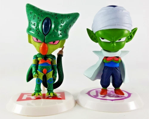 Dragon Ball Cel & Piccolo Kyun Chara Figure set Banpresto Ichiban Kuji Japan
