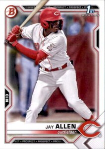 Jay Allen 2021 Bowman Draft Prospect Card #BD-11
