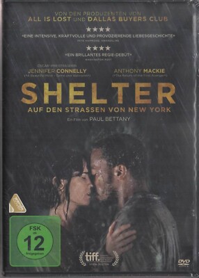 Shelter Auf den Strassen von New York DVD NEU Jennifer Connelly Anthony Mackie