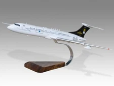 Vickers VC-10 101 Squadron 90th Anniversary Scheme Desk Wood Model Small 1/130