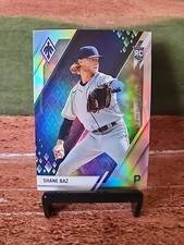 Shane Baz 2022 Chronicles Phoenix Silver Prizm Rookie Card #3 Rays