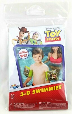 Disney PIXAR Toy Story Arm Swimmies Floaties Inflatable 3D Graphics 