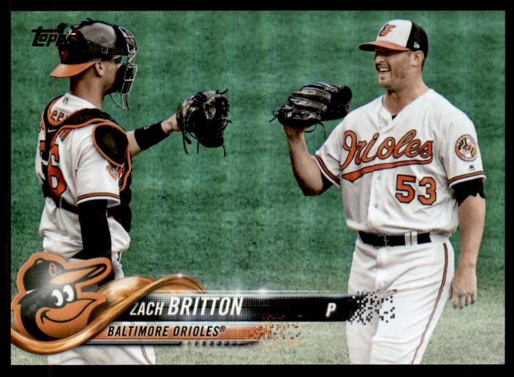 2018 Topps Rainbow Foil #603 Zach Britton