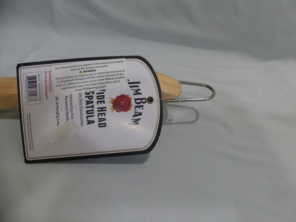 Style Asia Heads In Clam Shell Jim Beam JB0117 Large Wood Grill Cleaning 2 Extra Brush Hea Black