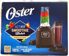 Oster ActiFIT Smoothie Maker 700 Peak Watt Personal Blender Portable Bottle –NIB