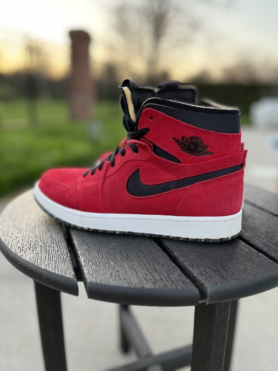 Size 9.5 - Jordan 1 High Zoom Air Comfort Red 194502207682| eBay