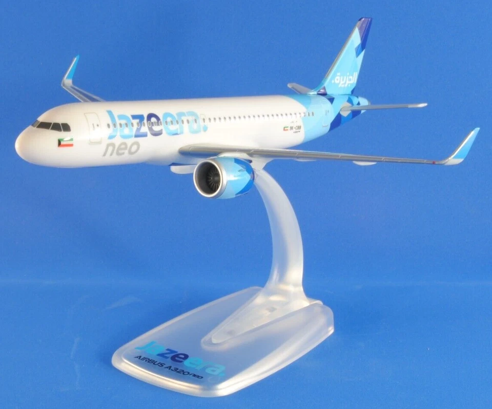 HERPA 613644 Aereo modello Airbus A320n compagnia Jazeera Airways 1:200 Snap-Fit - Immagine 4 di 4