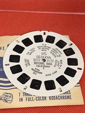 115 Sequoia National Park California I Hand-lettered View-master Reel 1G