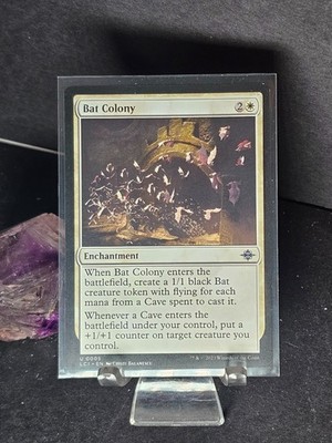 MTG Bat Colony - The Lost Caverns of Ixalan - LCI 005 - White Enchantment - NM