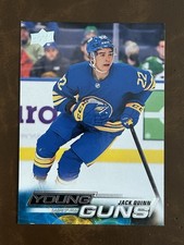 Jack Quinn 2022-23 Upper Deck Young Guns #204 RC Rookie D472