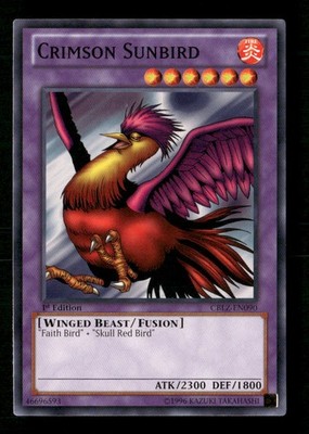 Crimson Sunbird Cosmo Blazer #CBLZ-EN090 Yugioh 1st Edition