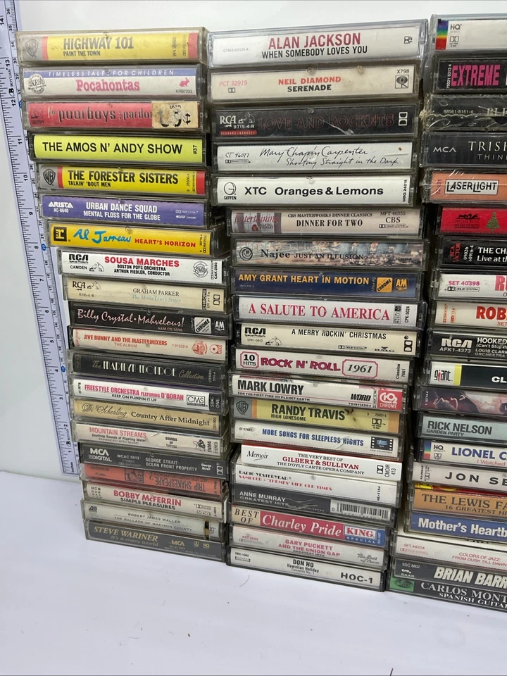 Cassette collection Assorted Lot Various Artist Lot 100 Lot #2 Foto 2 de 4