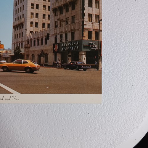Postal cromada de Hollywood and Vine in California Walk Among The Stars sin publicar - Imagen 6 de 7