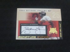 2004 National Pastime Andruw Jones Atlanta Braves Autograph 4/23  