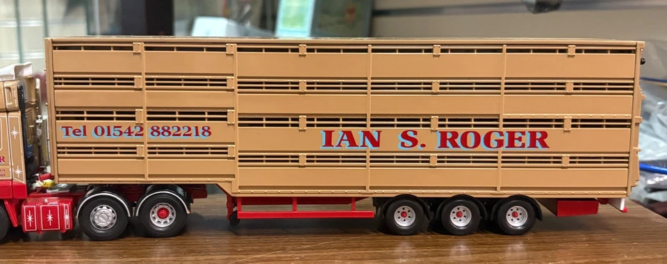 Corgi Ian S. Roger Foden Alpha Livestock Transporter 1:50 Scale Unboxed A160 - Image 4 of 4