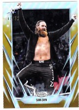 Sami Zayn 2026 Topps Chrome WWE Gold Refractor #47/50