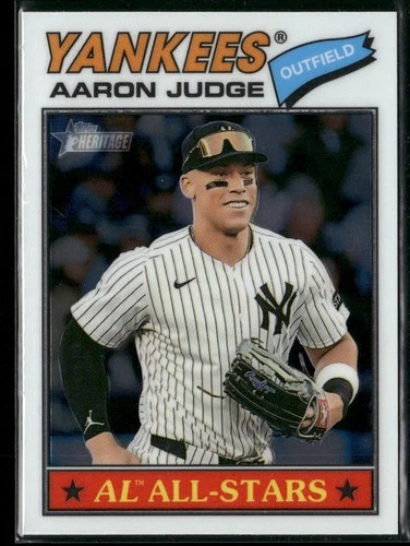 New Listing2026 Topps Heritage - Aaron Judge NY Yankees #10 Chrome