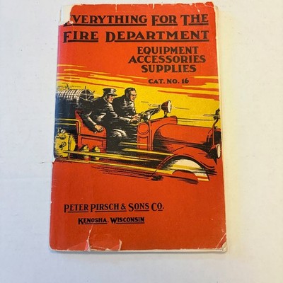 Pirsch Fire Department Equipment Catalog