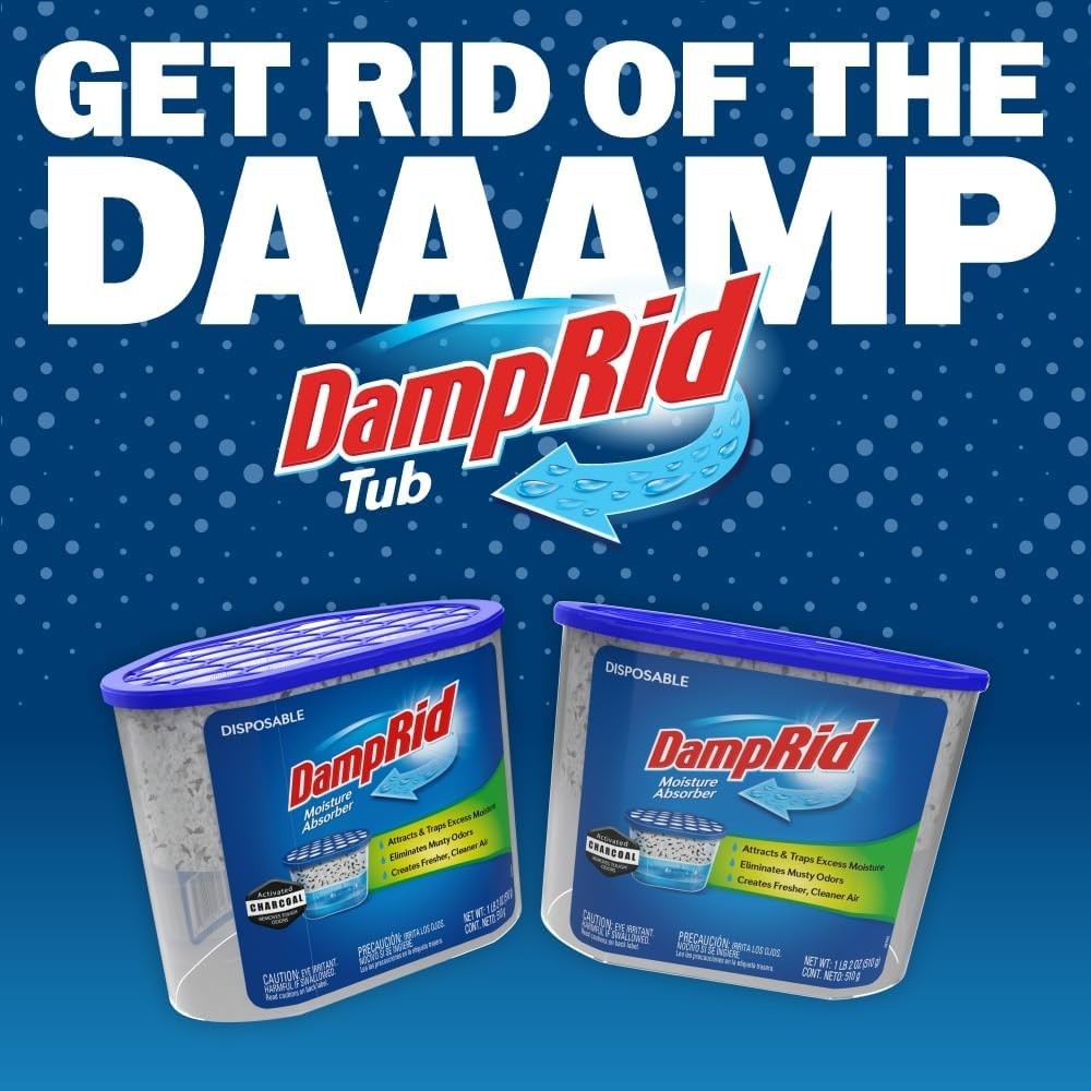 18 oz Fragrance-Free Charcoal Moisture Absorbers - Fresh Air for Up to 60 Days