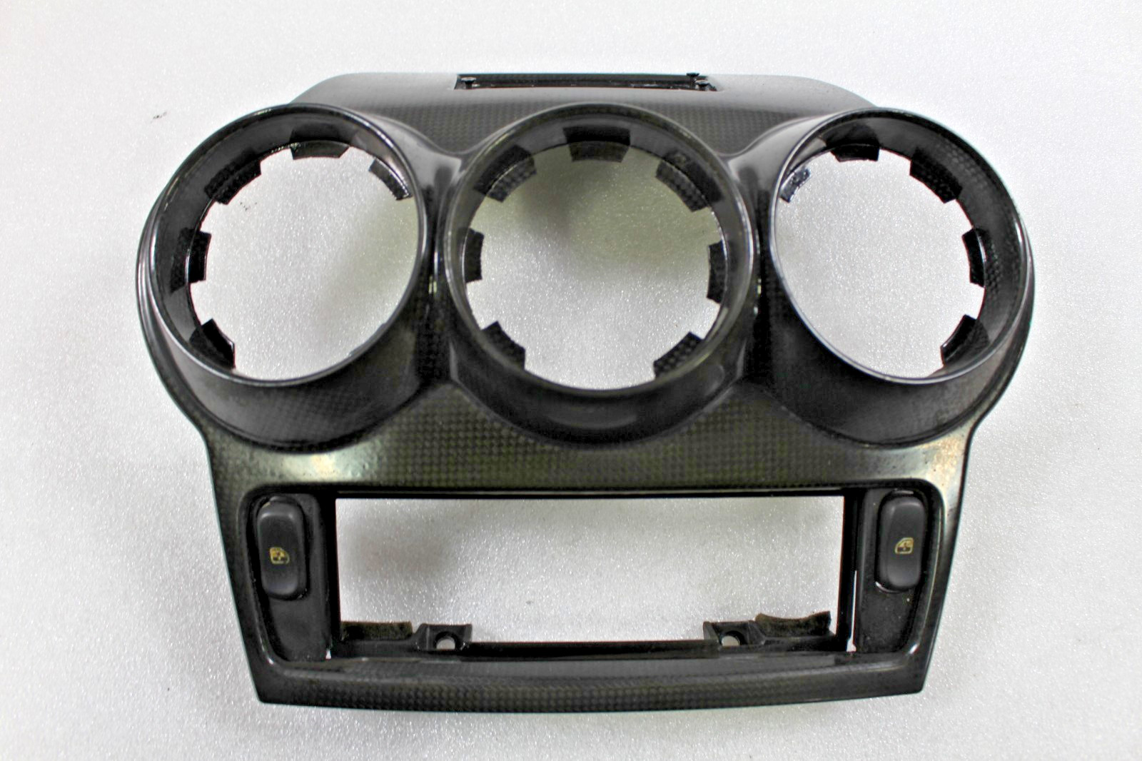 Ferrari F430 Carbon Fiber Center Radio Dash Bezel, Used Aftermarket P/N 68648300