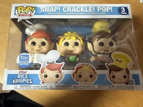 Funko Pop! Ad Icons - Kellogg's - 3 Pack - Snap Crackle Pop - Funko (Exclusive)