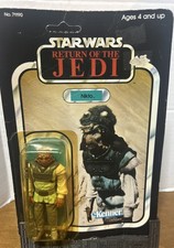 Vintage Star Wars Return Of The Jedi Nikto Kenner 1983 79back . Sealed Unpun 168
