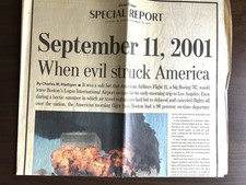 Chicago Tribune 9/11 Special Report + RARE 150 Year Insert