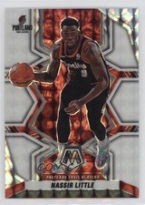 2021-22 Panini Mosaic White Mosaic Prizm 7/25 Nassir Little #176 1d6y