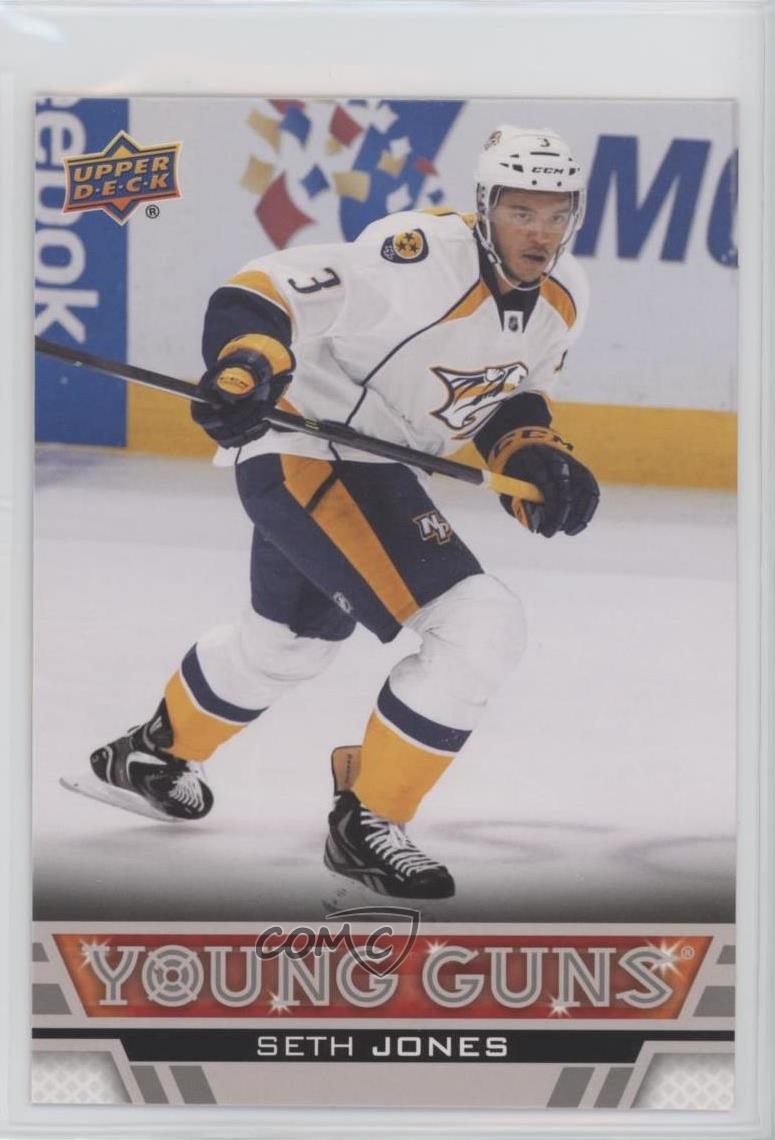 2013-14 Upper Deck Young Guns Oversized Seth Jones #228 Rookie RC md3