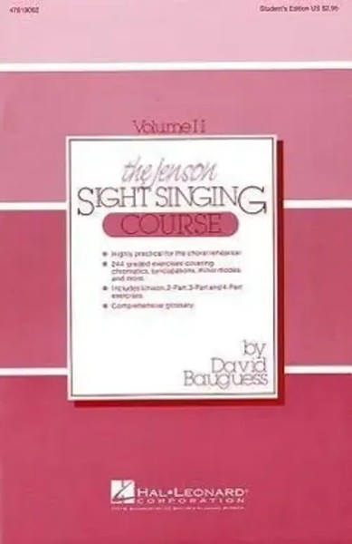 The Jenson Sight Singing Course Vol. Ii | Bauguess David | Englisch | Buch-image