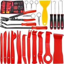 24Pcs Trim Removal Tool Set with Pick & Clip Removal Tool, Sticker Scraper, Auto