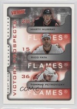2001 Upper Deck Victory Prospects Marty Murray Rico Fata Ronald Petrovicky 0q3