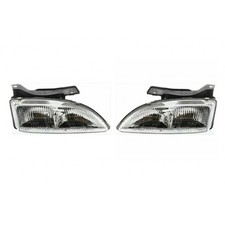 For Chevy Cavalier 1999 Headlight Driver And Passenger Side Pair Capa