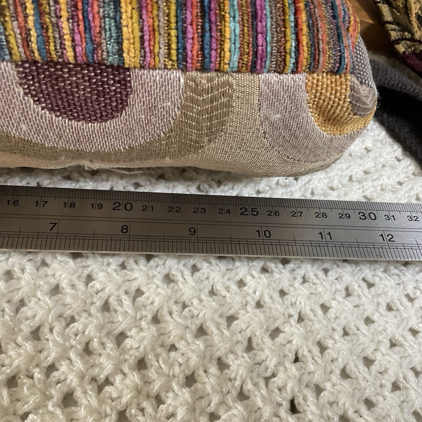 Handmade Patchwork Tree Material Flap Crossbody S… - image 16