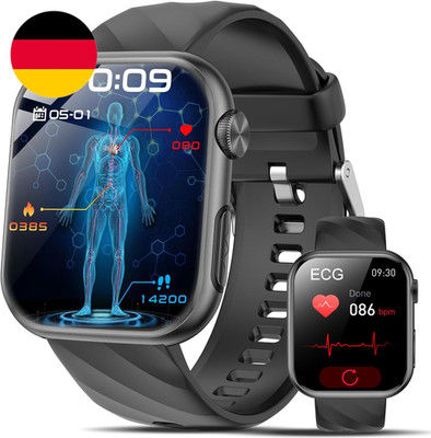 2026 Neu Smartwatch Ekg+Hrv/Bmi/Harnsäure/Βιυtｚυcker Herren Damen, 1.97'' AMOLED