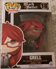 Funko Pop! Animation Black Butler Grell Vinyl Figure #18 Standard Size