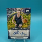 2025-26 Bowman University Best Autographs Richie Saunders Yellow Laser Auto /75