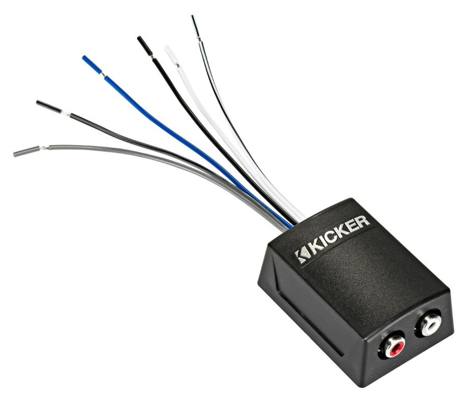 Kicker 46KISLOC2 Car Audio 2 Channel Line Output Converter w
