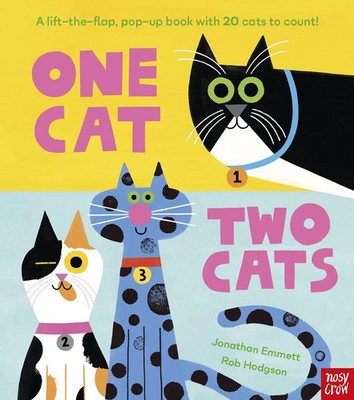 One Cat, Two Cats A lift-the-flap, pop-up book with 20 cats to count! Emmett