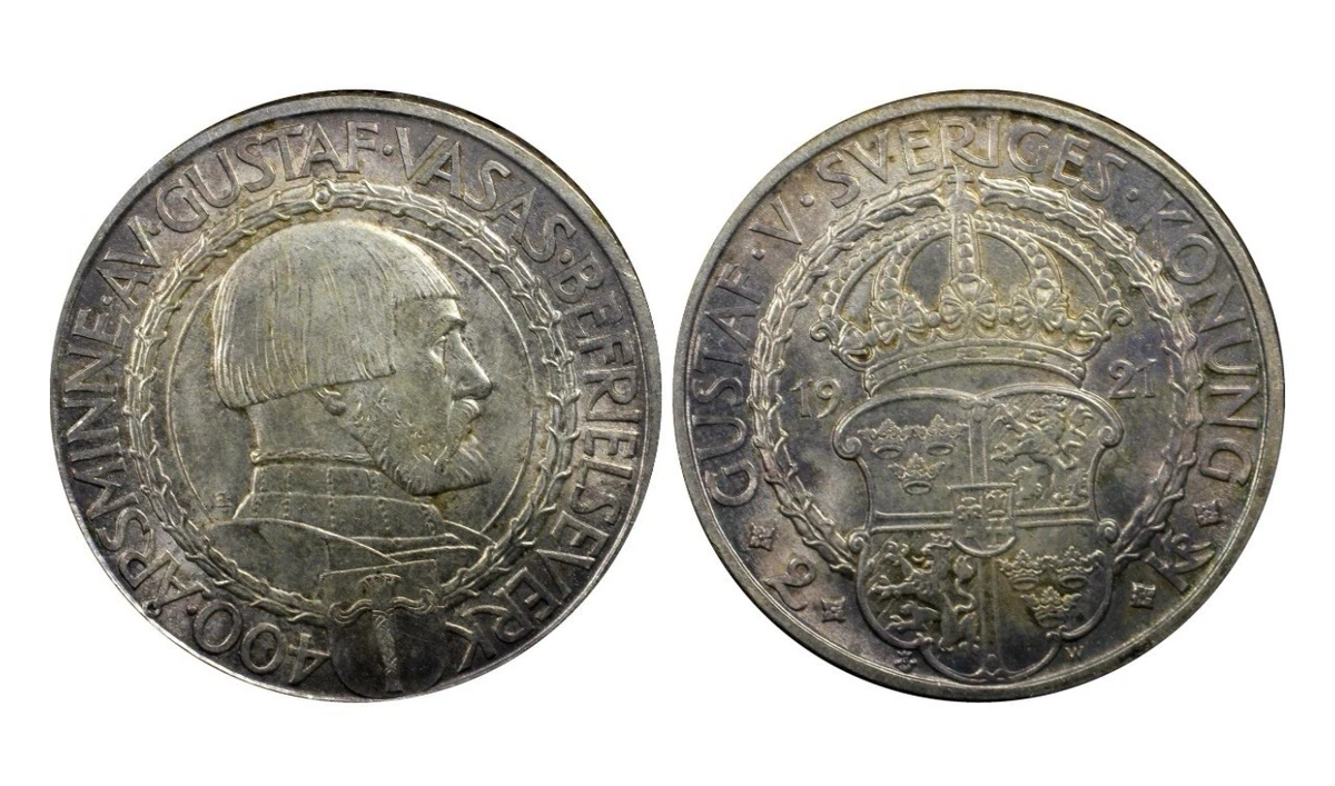 Silver MS 65 Graded Swedish Coins for sale | eBay