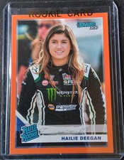 Hailie Deegan Donruss Racing NASCAR 2020 Base & Orange Rated Rookie Cards