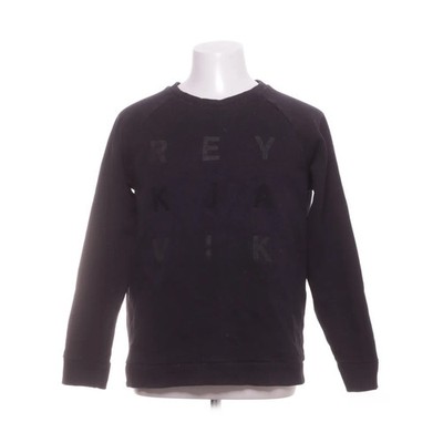 Elvine, Sweatshirt, Größe: M, Schwarz, Baumwolle/Polyester, Print, Herren #3n7