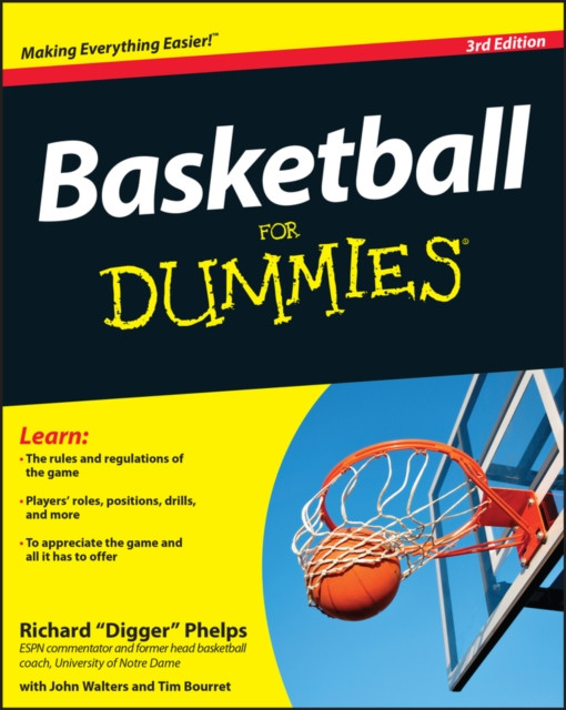 Basketball For Dummies by Richard Phelps (Paperback Book)